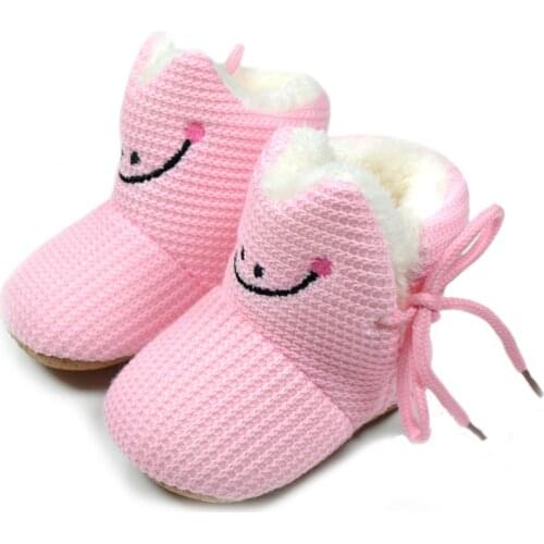 Warm Baby Girls Shoes 2020 Fashion Suede Shoes Winter Boots Toddler Newborn First Walker Infant Anti-Slip Boys Soft Sole Booties