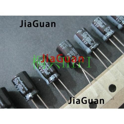 20PCS RUBYCON YXF 50V100UF 8x11.5MM electrolytic capacitor 100uf 50v yxf 100uF/50V high frequency low resistance long life