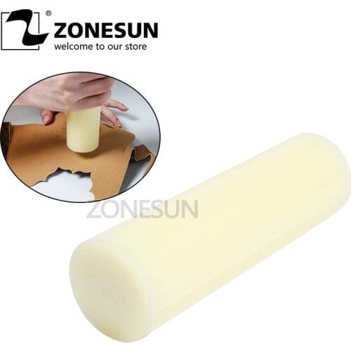 ZONESUN Nylon stick for hammering leather cutting die punching die punch tool leather wooden template DIY handicraft tool