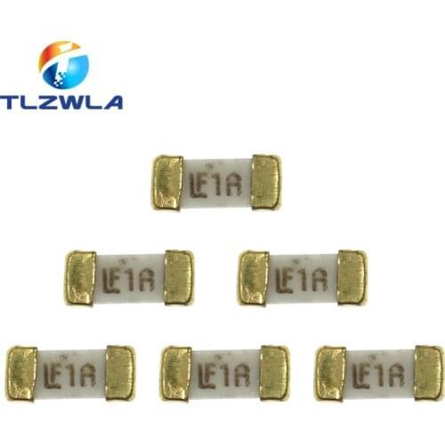 10Pcs 1808 125V 250V AC 0451 SMD Fast blow Fuse 0.5A 0.75A 1A 2A 3A 4A 5A 6.3A 8A 10A 12A 15A 500MA 750MA 2410 ultra-rapid fuses