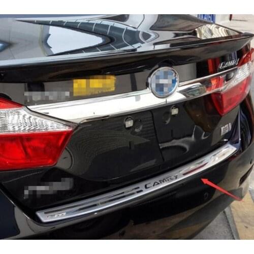 2012 2013 2014 2015 for Toyota Camry stainless steel trunk rear bumper rear bumper guard window board feet