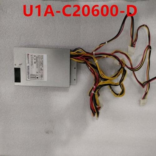 90% New Original PSU For Powerleader 1U 600W Switching Power Supply U1A-C20600-D