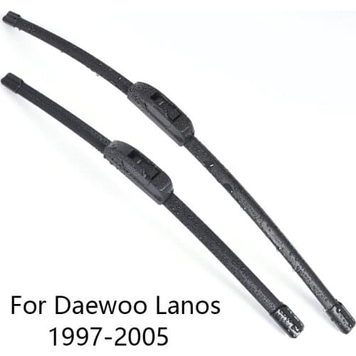 Car Windshield Wiper Blades for Daewoo Lanos form 1997 1998 1999 2000 2001 2002 2003 2004 2005 Car Windscreen wiper Rubber
