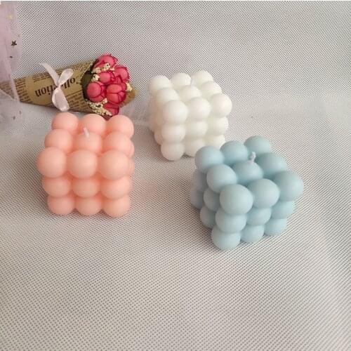 Aromatherapy Candles Home Fragrance Geometric Shape Decoration Creative Photography Props insence aromatherapy bulk