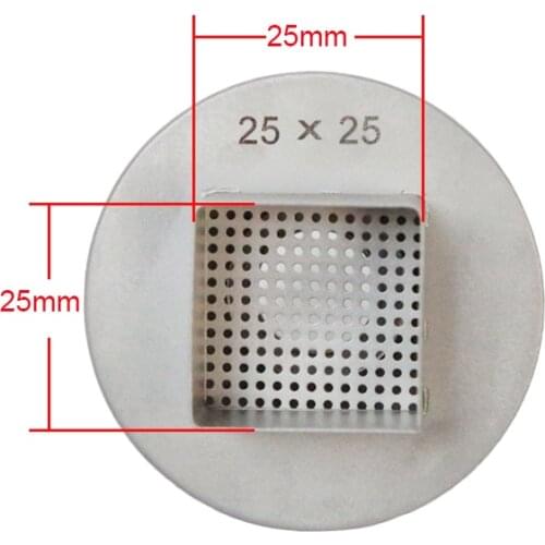 BGA nozzle SMD hot air station hot air nozzle 850/852 25mmmx25mm