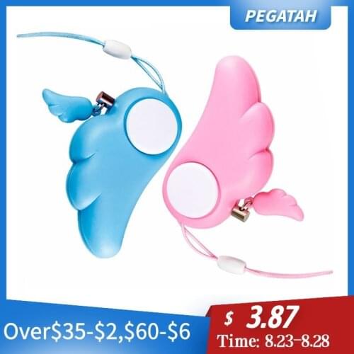 Cheap Self Defence Keychain Alarm Personal Protection Women Security Rape Alarm 90dB Loud Self Defense Supplies Emergency Alarm