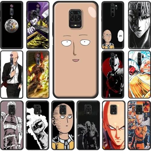 One-Punch Man Anime Cover for Xiaomi Redmi Note 9S 8 9 8T 7 9C 9A 7A 8A K40 10 Pro 6A TPU Cell Phone Case Soft Shell Capa Coque