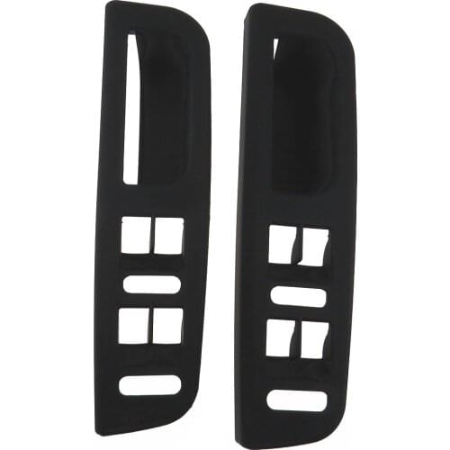 3B1867171 3B1 867 171 3B1867171E 2Pcs Black Car interior Window Switch Control Panel Trim For VW Passat B5 Jetta Bora Golf MK4
