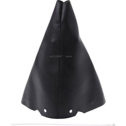 PU Leather Dustproof Cover Gear Stick Gaiter Shift Lever Boot For Peugeot 307 SW CC