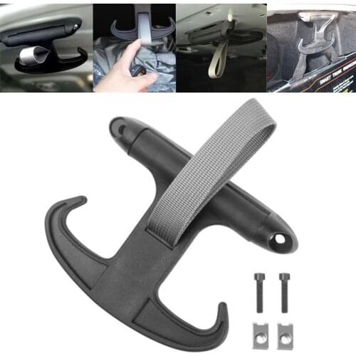 JX-LCLYL Portable Car Trunk Bag Cargo Hook Hanger Holder For VW Passat Jetta Audi A4