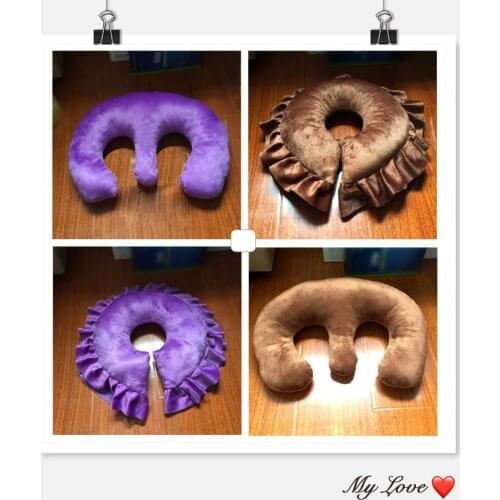 Beauty Salon Comfortable Chest Pillow U-shaped Cushion Face Lying Pillow Spa Physiotherapy Breast Protector Face Pillow F8036