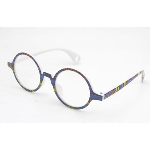 Trendy Round Frame Heart Diffraction Glasses