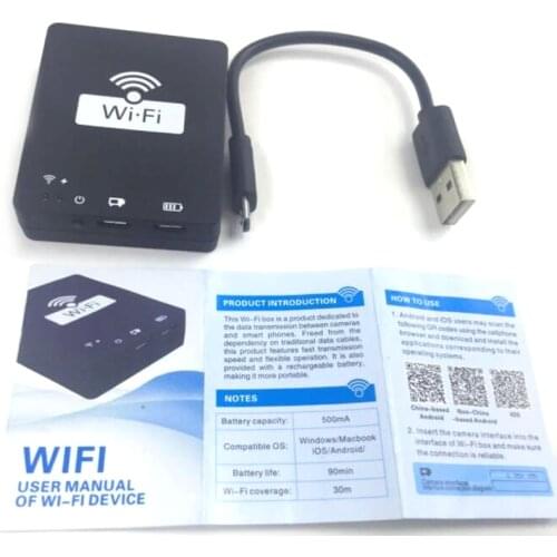 New Wireless Transmitter Wifi Box For IOS Android USB Ear Endoscope Camera Otoscope Inspection Camera 5.5/7/8mm Lens Borescope