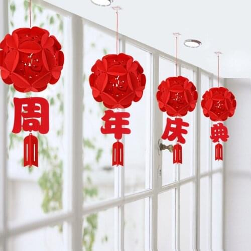 Opening Daji lantern decoration hanging decoration restaurant door shop opening door ceiling layout indoor Pendant