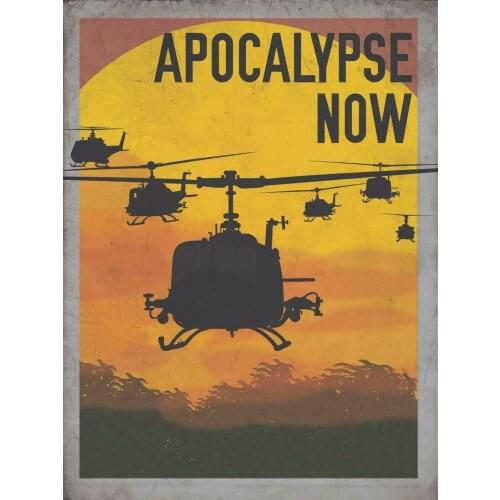 Apocalypse Now 1979 Huey Movie Cinema Art Film Print Silk Poster 24x36inch