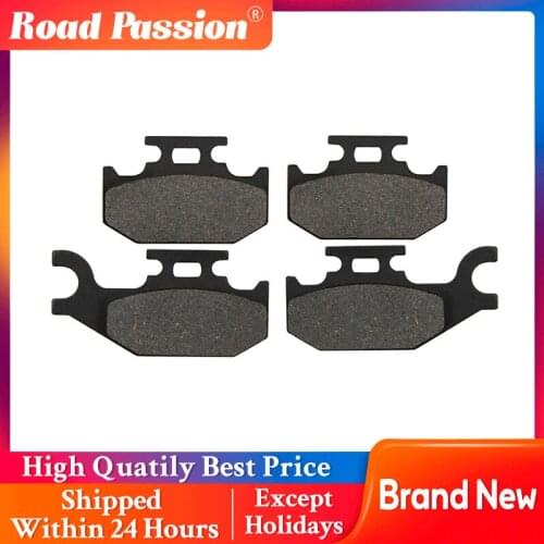 Road Passion Motorcycle Front Brake Pads For SUZUKI LT-A 400 4WD LT-A500 LT-F 400 LT-A 700 LT-A 750 King Quad Power