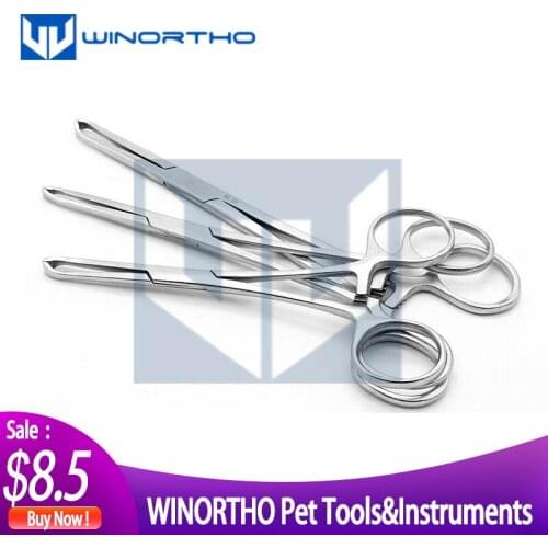Allis Tissue Forceps clamps pliers veterinary surgical instruments orthopedics surgery general equipment