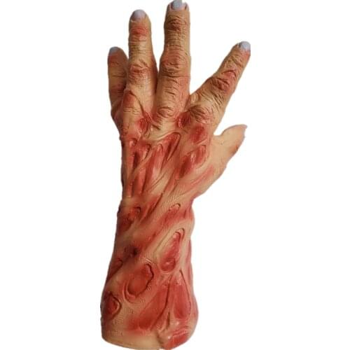 Freddy Krueger Silicone Gloves Halloween Costome Freddy Inferno Left Hand