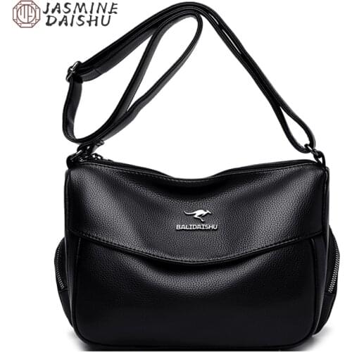 Womens Simple Luxury Designer Handbags High Quality PU Leather Large Capacity Ladies Messenger Bags 2021 Casual Shoulder Bags