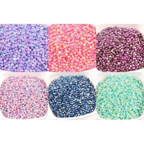 2.8mm 1000pcs 6 colors of imitation pearls Embellishments Scrapbooking Craft YK0730