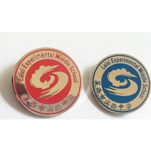 2016 New Metal Crafts Alloy Casting Enamel Emblem Badge Customized Metal Logo Custom Name Lapel Pins Custom Badge