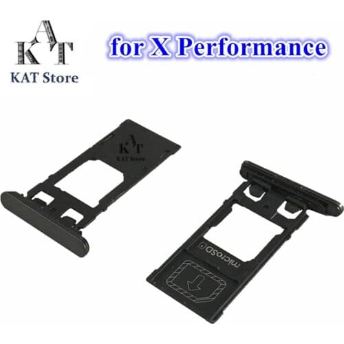 5Pcs Sim Card Tray for Sony Xperia X Performance X XP F8131 F8132 Micro SD Memory Sim Card Reader Holder Replacement Part