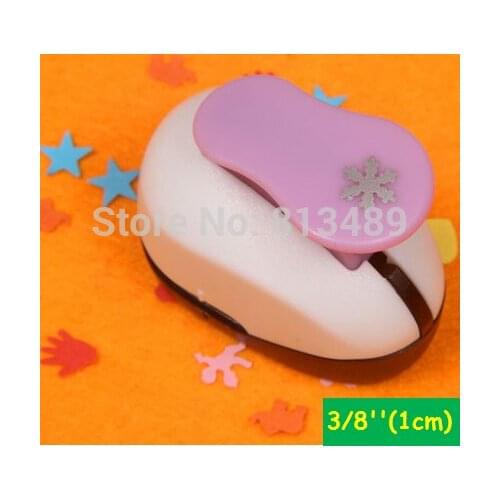 Freeship 3/8'' 1cm snowflake punch scrapbooking punches craft perfurador paper punch for kids furador diy puncher W31712