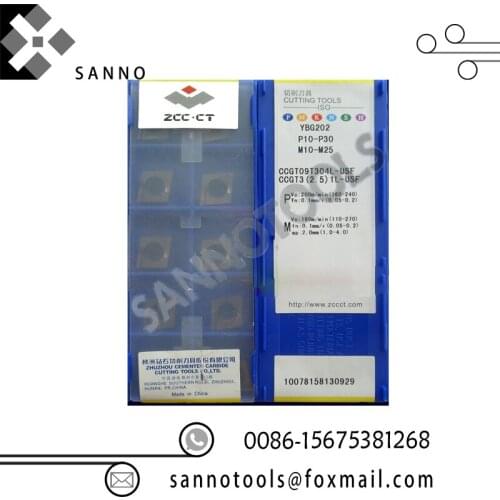 Free shipping! Inexpensive and hot sale turning tools 10pcs/lots YBG202 CCGT09T304L-USF cnc carbide turning inserts