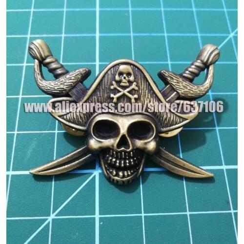 MOTORCYCLE BIKER PIRATE PINS BROOCHES FOR BIKER JACKET VEST SHOES BAG BELT GARMENT BADGES PINS HAT PINS MOTOR SKULL BUCKLES