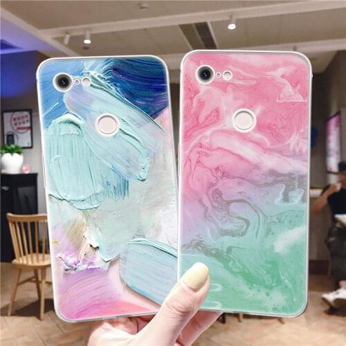 Color Clouds Coque for Google Pixel 5 4 4a 3 3a 2 XL Soft TPU Silicone Back Phone Cases For Pixel 4XL 5 XL 3XL 2XL Cover Funda