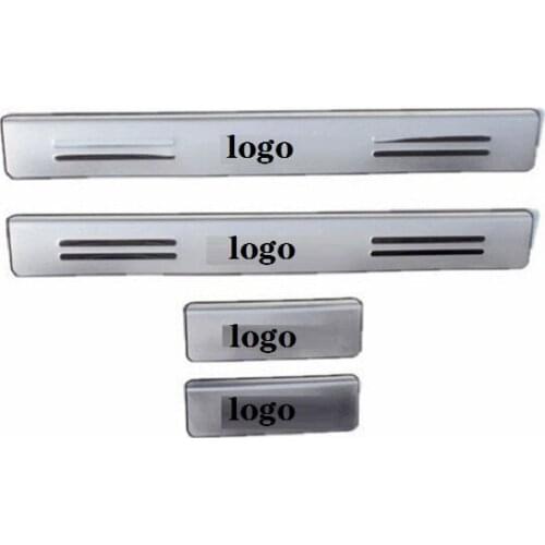 For 2013-2016 FORD KUGA Car Accessories 4pcs/lot ABS Stainless Steel Door Sill Pedal Scuff Plate Cover