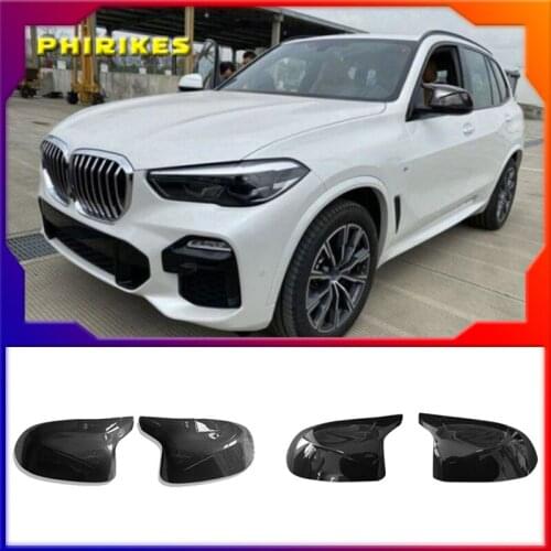 For BMW X3 X4 X5 X6 2014 2015 2016 2017 2018 Rear View Side Mirror Cover F25 F26 F15 F16 Carbon fiber pattern Accessories