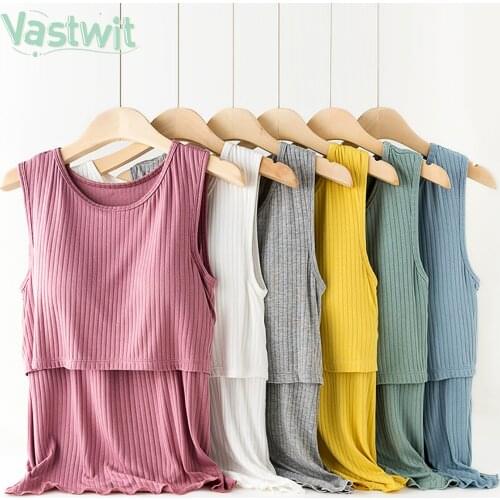 Maternity Nursing Wrap Double Layer Vest Tops Removable Bra Breastfeeding Blouse T-Shirt Women Pregnant mujer Pregnancy Tees