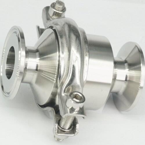Fit 25mm 1" Pipe OD x 1.5" Tri Clamp SUS 304 Stainless Sanitary Check Valve Non-Return For Home Brew beer 229 PSI