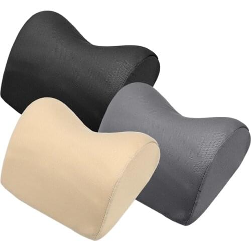 LEEPEE 1PCS Car Headrest Neck Pillow Head Safety Support Pad for Seat Chair In Auto Neck Protection Auto Head Rest Cushion