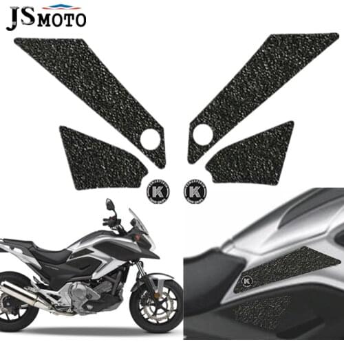 Motorcycle For HONDA NC700X DCT ABC nc700x 2013-2015 Gas Fuel Tank Traction Pad Stickers Rubber Side Knee Grip Protector Decals