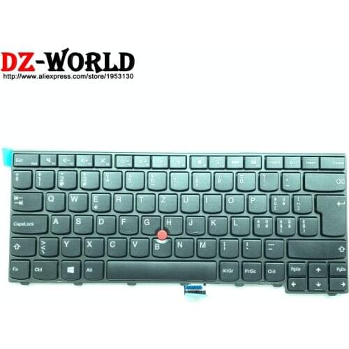 New Original CH SWS Switzerland Keyboard for Lenovo Thinkpad E431 E440 Swiss Teclado 04Y2790 04Y2753