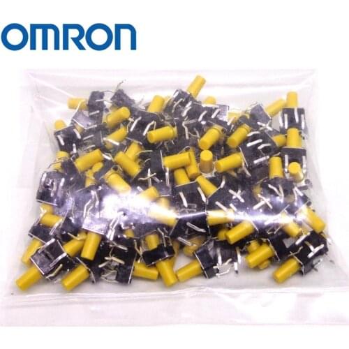Original OMRON tactile switch 100PCS B3F-1000 B3F-1002 B3F-1005 B3F-1022 B3F-1050 B3F-1062 B3F-1072 Brand new and original