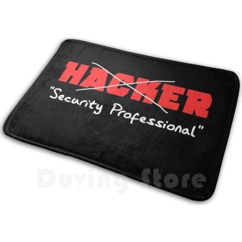 Hacker Security Professional : Ethical Hacker &Amp ; Online Cyber Expert Mat Rug Carpet Anti-Slip Floor Mats Bedroom Online
