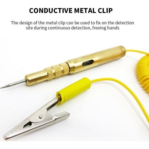 1pc Automotive Voltage Tester Pen Electrical Car Light Lamp Test Pencil 6V/12V/24V