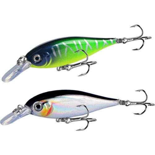 1Pcs Minnow Fishing Lures 7.5cm 6g 3D Eyes Artificial Hard Bait Pesca Sinking Wobblers Tackle Crankbait Carp Bass Swimbait