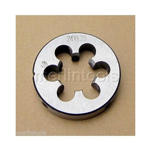 24mm x 1.25 Metric Right hand thread Die M24 x 1.25mm Pitch