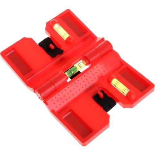 340 Degrees Foldable Pipeline Surface Level Measuring Instrument with Magnet U4LA