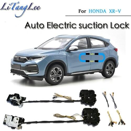 For HONDA XRV 2015~2020 Car Soft Close Door Latch Pass Lock Actuator Auto Electric Absorption Suction Silence Closer