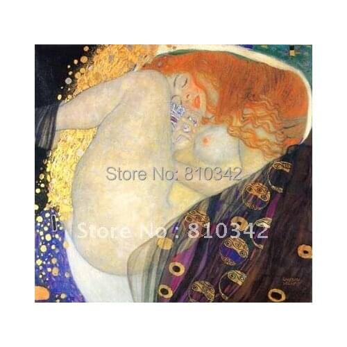 Free shipping modern art famous painting of Klimt oil paintings for gift