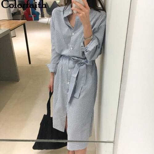 Colorfaith Summer Linen Dresses
