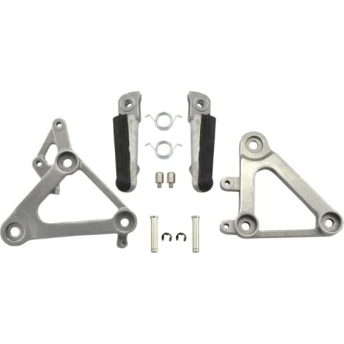 For Honda CBR400 NC23 1988 1989 CBR 400 88 89 Motorcycle Front Passenger Foot Pegs Foot rest With Brackets NEW