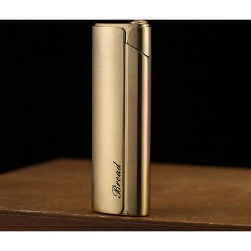 Red Fire Jet Butane Pipe Lighter Metal Torch Lighter Turbo Cigarette 1300 C Windproof Stainless Steel Cigar Lighter NO Gas