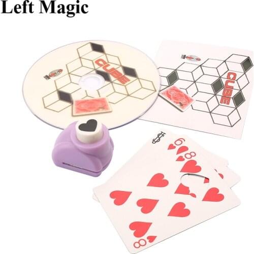 Cube By Shoot Ogawa (DVD And Gimmick) - Card Magic Magic Tricks Props Mentalism Close Up Magic Illusions Accessories