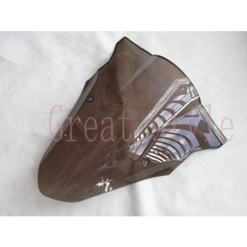 New For Kawasaki Ninja 650 ER6F EX650 EX650F EX650E EX650A ER-6F 2012 2013 2014 2015 2016 motorbike Windshield Windscreen Smoke